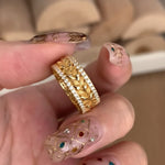 Golden Harvest — Vintage Wheat Ring