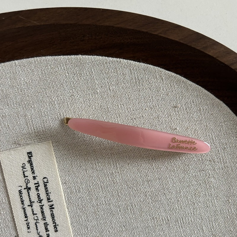 Acetate Straight Hair Clip