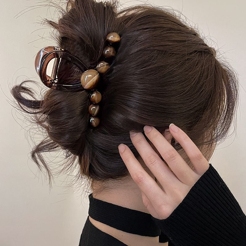 Gradient Bead Hair Claw