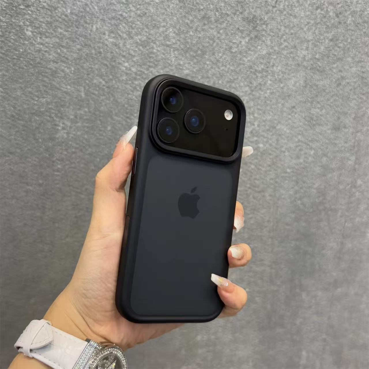 Matte Frosted Shockproof iPhone Case