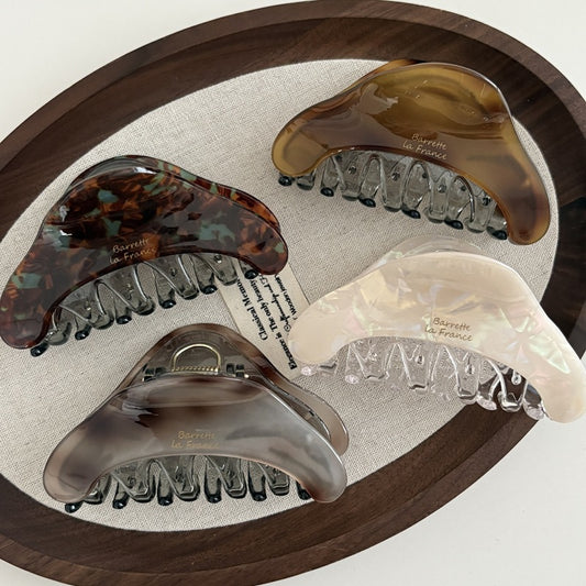 Vintage Acetate Triangle Hair Claw