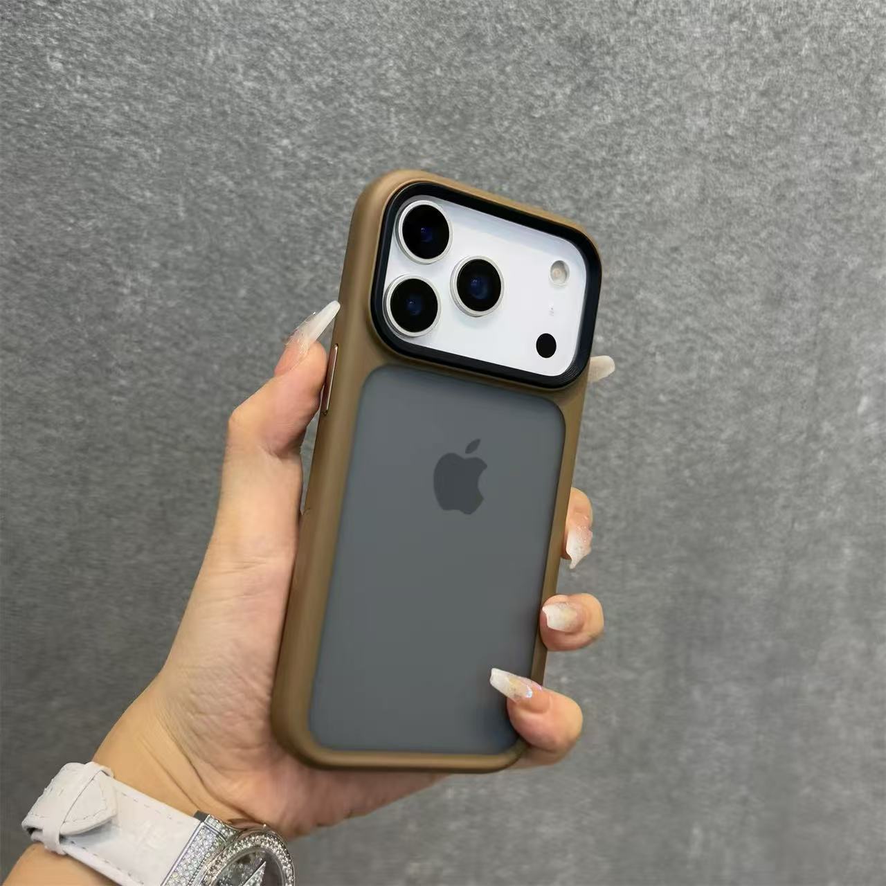 Matte Frosted Shockproof iPhone Case