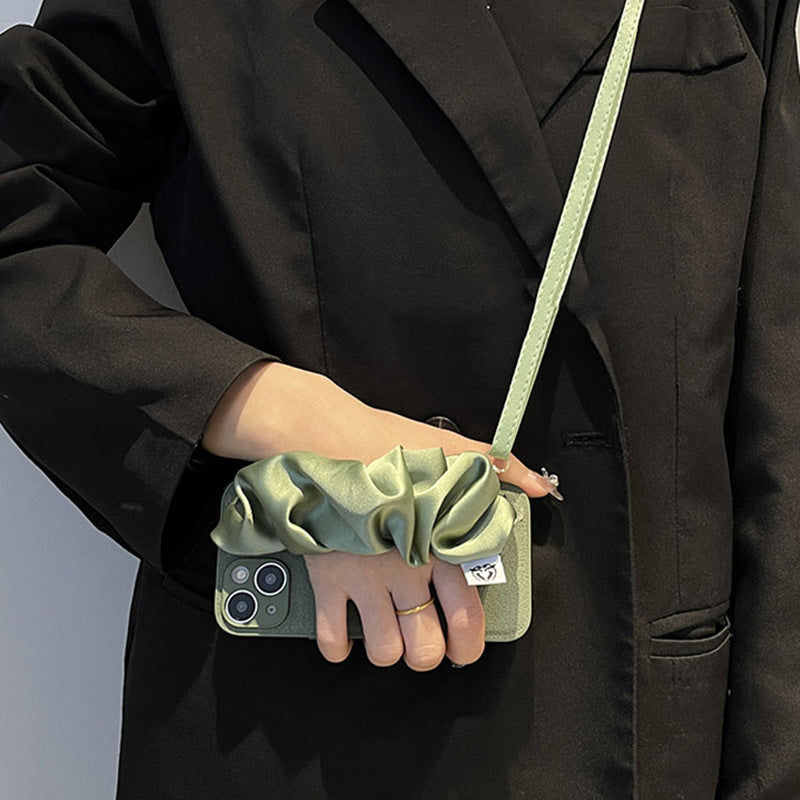 Satin Wrist Strap iPhone Case