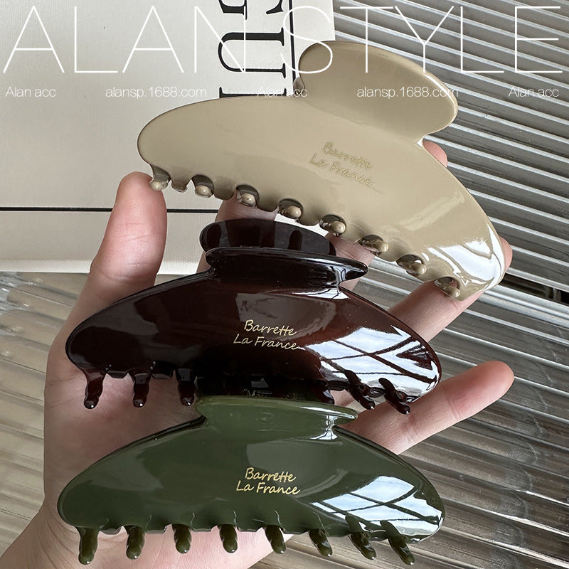 Morandi Color Acetate Hair Clip