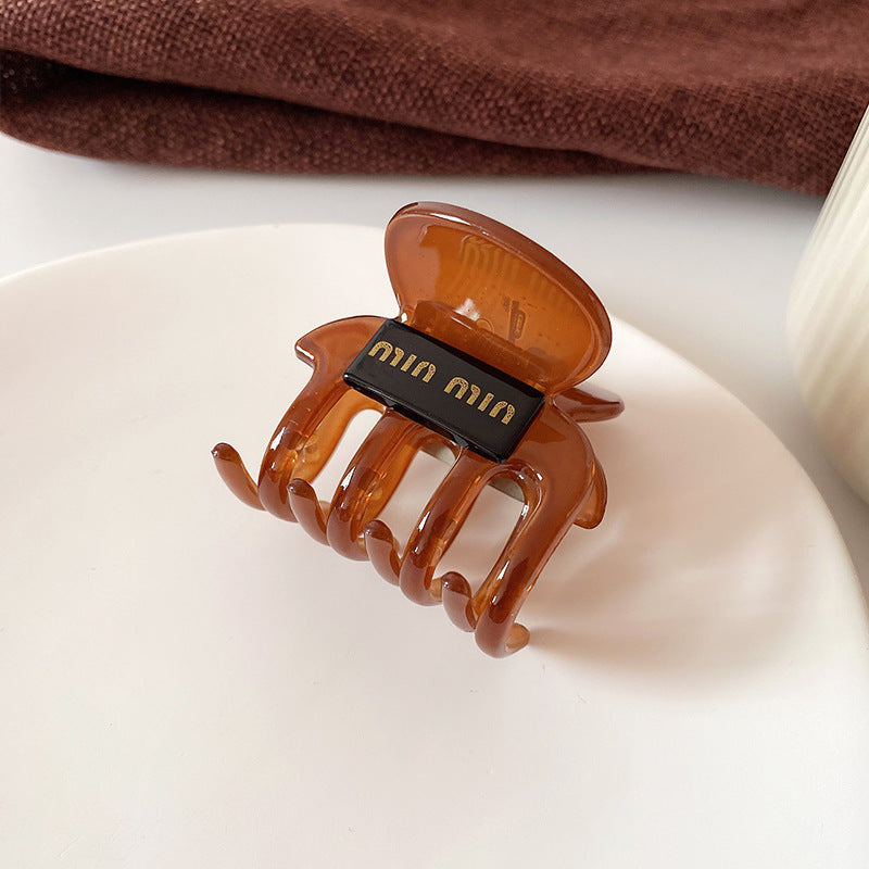 Korean Pearl Mini Hair Claw Clip