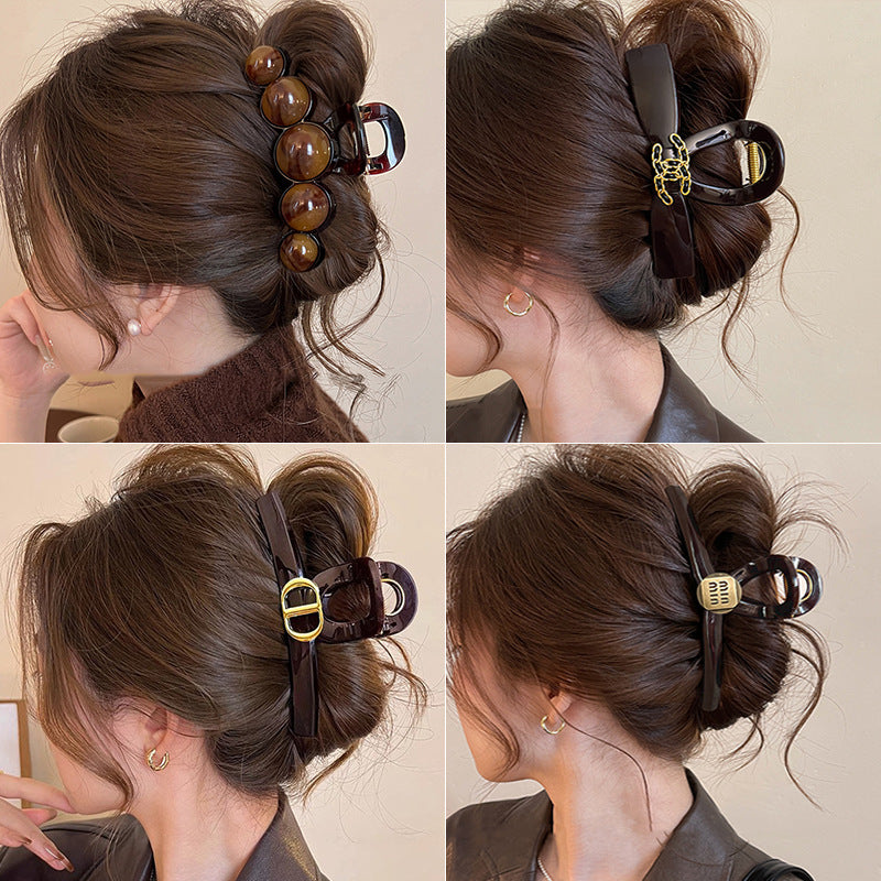 Oversized 13cm Strong-Hold Hair Claw