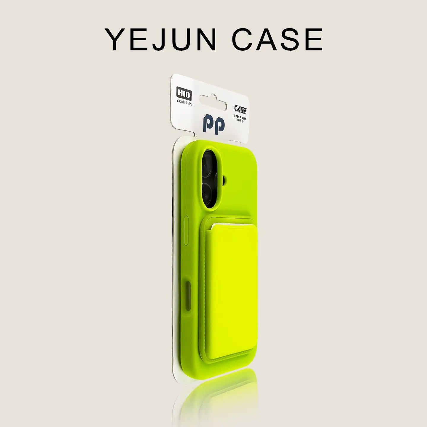 Silicone Magnetic Card Holder iPhone Case