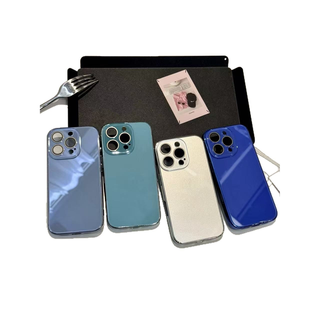 Glossy Mirror Electroplated iPhone Case (Multi-Color Options)