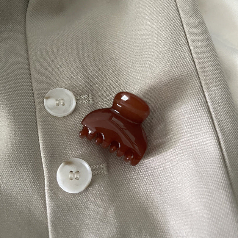 Delicate Cross Mini Hair Claw