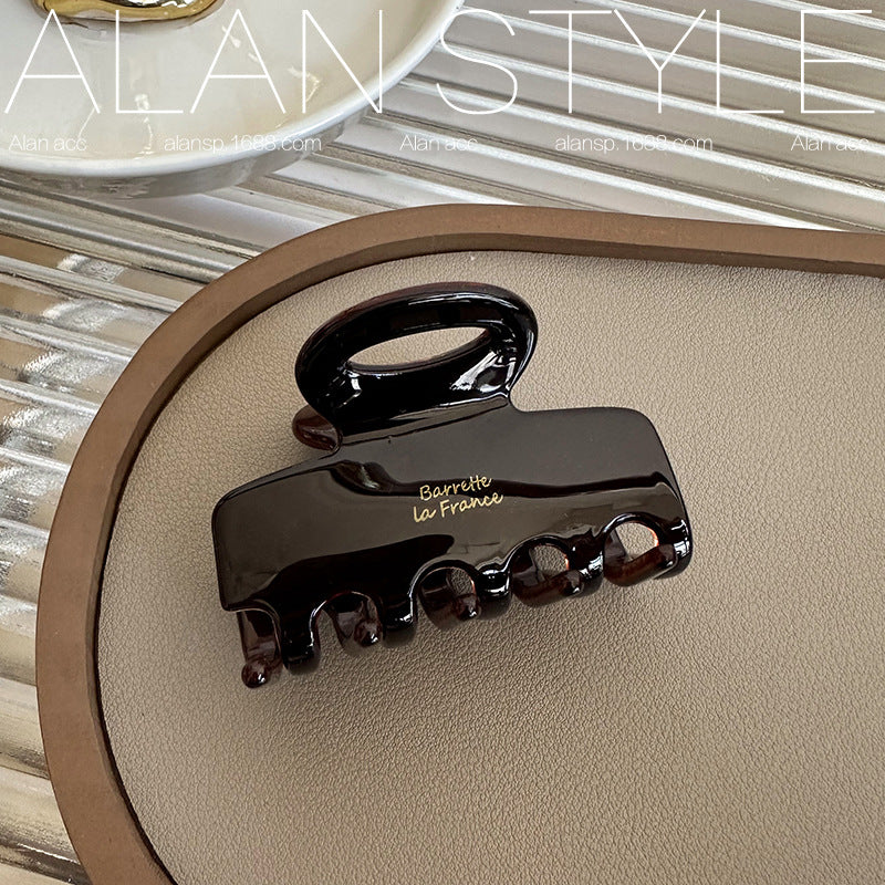 Retro Hollow Square Hair Clip