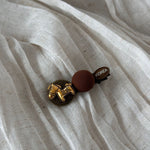 Cute Bear Fabric Hair Clip