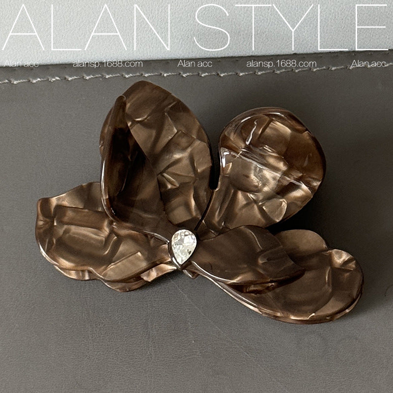 Bougainvillea Acetate Hair Clip