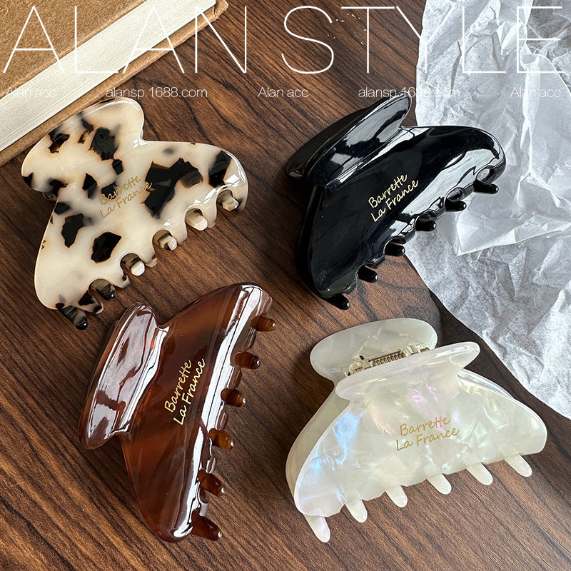 Simple Acetate Medium Hair Clip