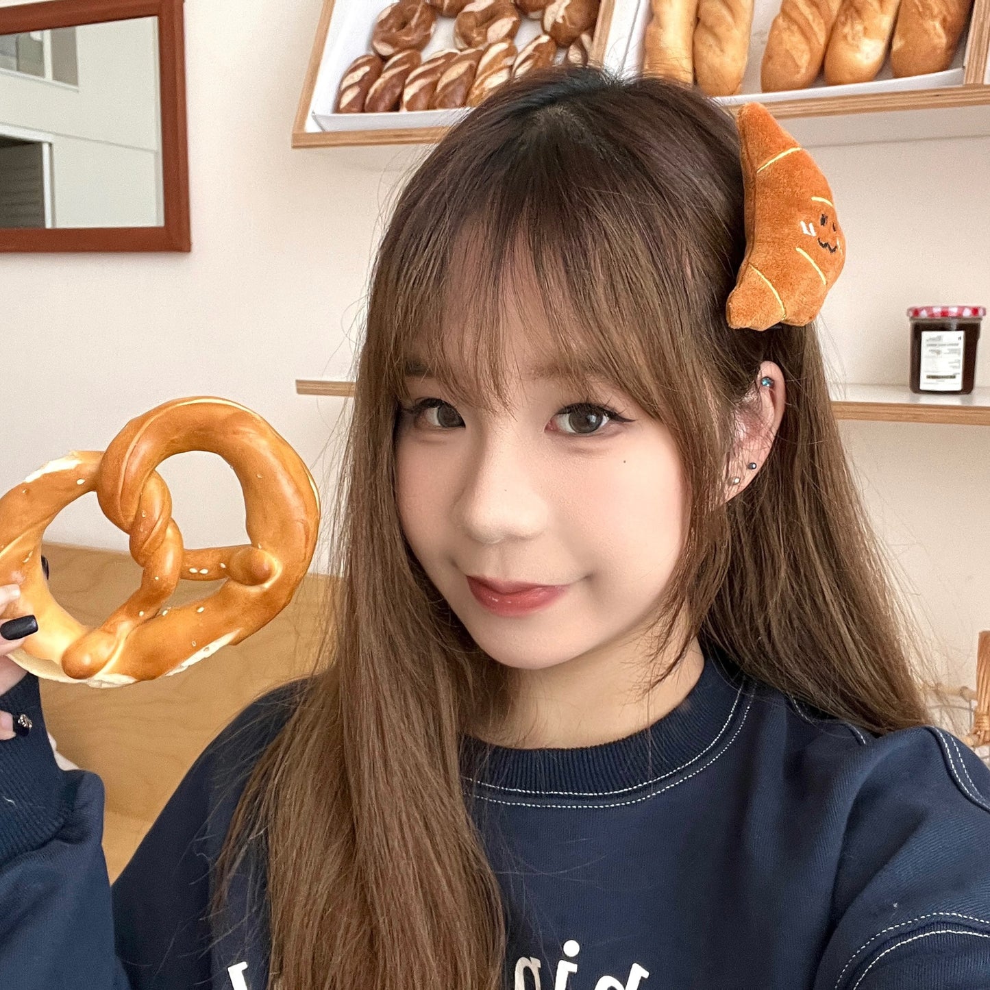 Cute Plush Cartoon Hair Clip