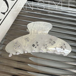 Star Rhinestone Acetate Hair Clip