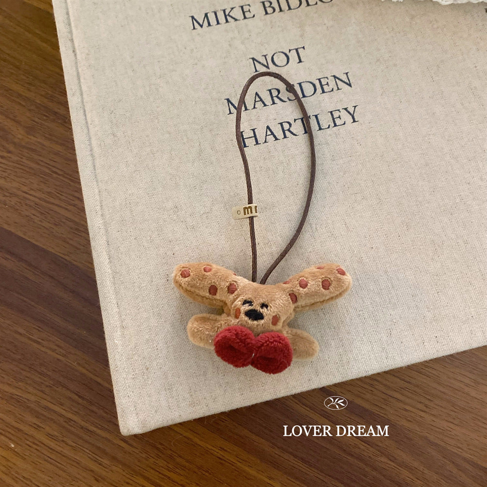 Cute Holiday Doll Keychain