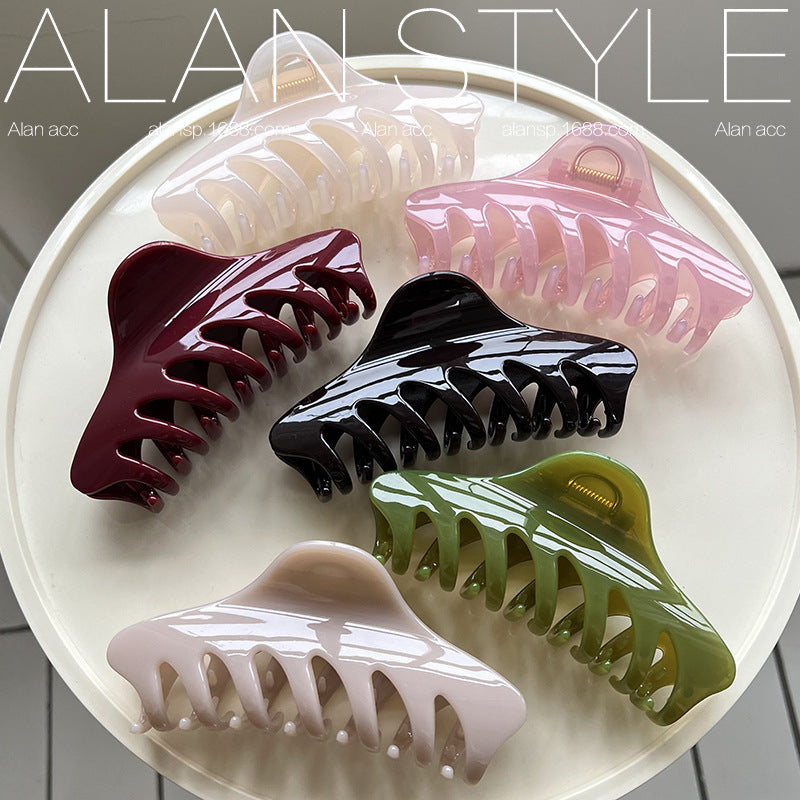 14cm Spine Acetate Hair Clip