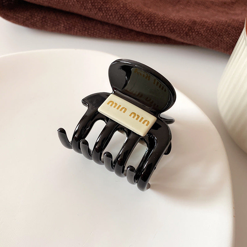 Korean Pearl Mini Hair Claw Clip