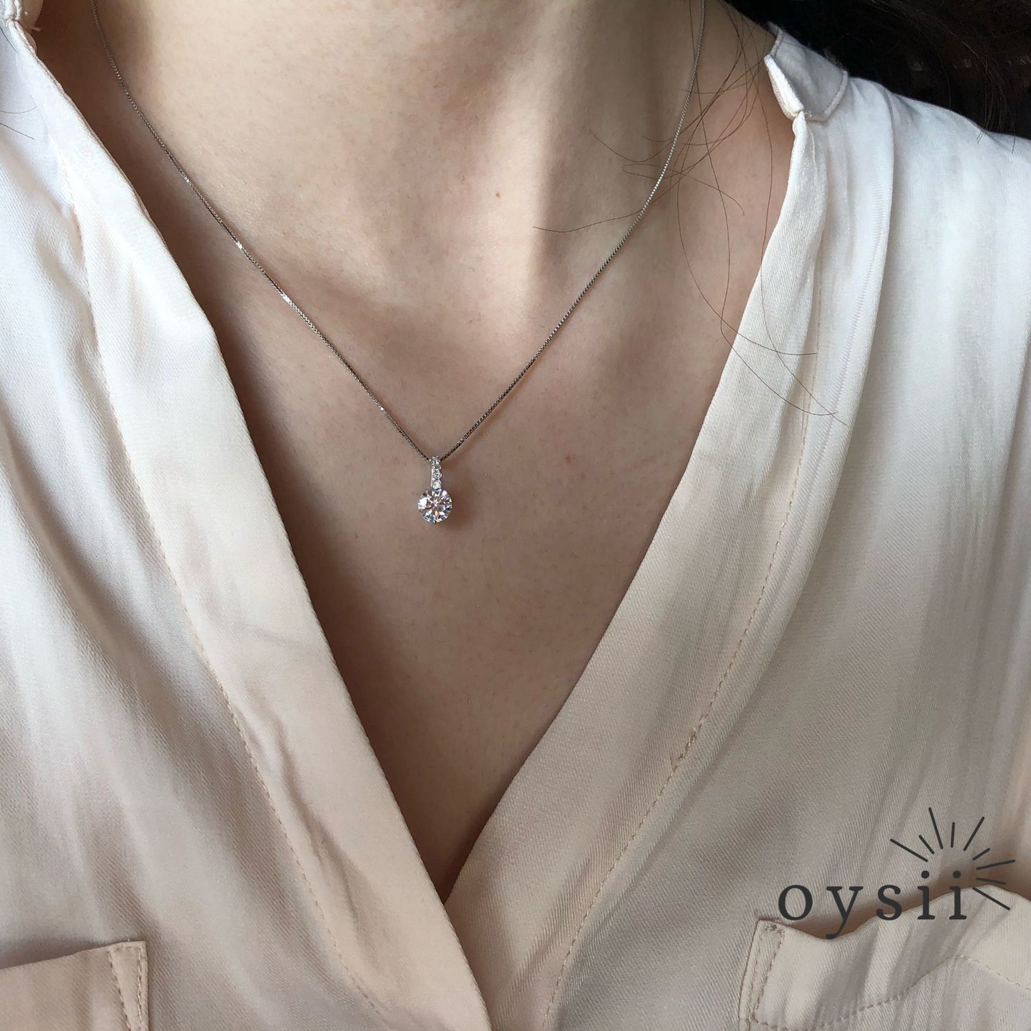 Mini Spark — S925 Silver Delicate Box Chain Necklace