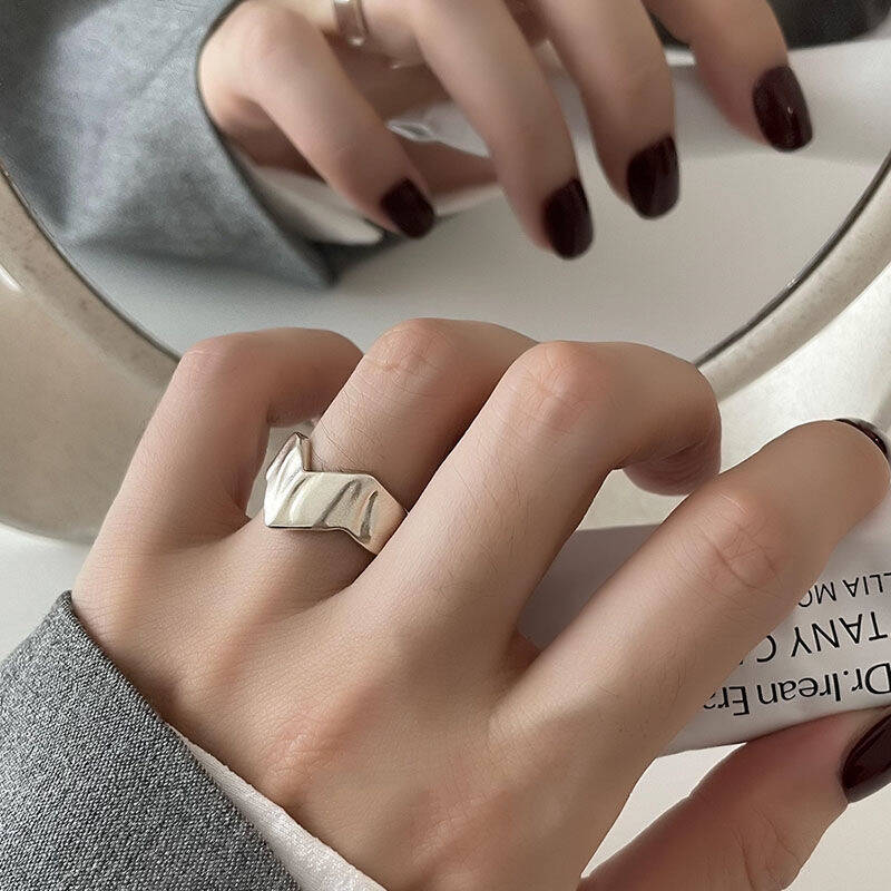 Cube Charm Adjustable Ring