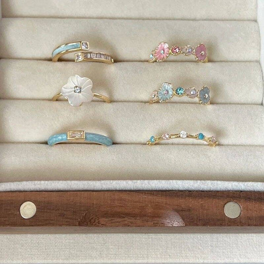 Aesthetic Mood Ring Set