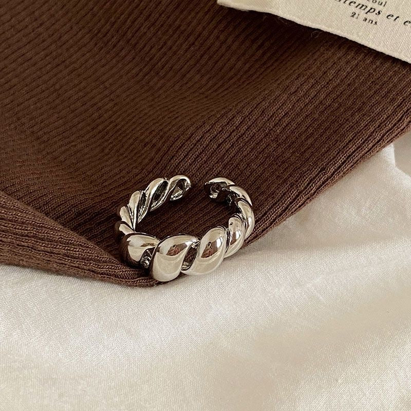 Wide Stripe Band Ring