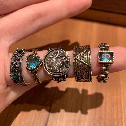 Vintage Oxidized Ring