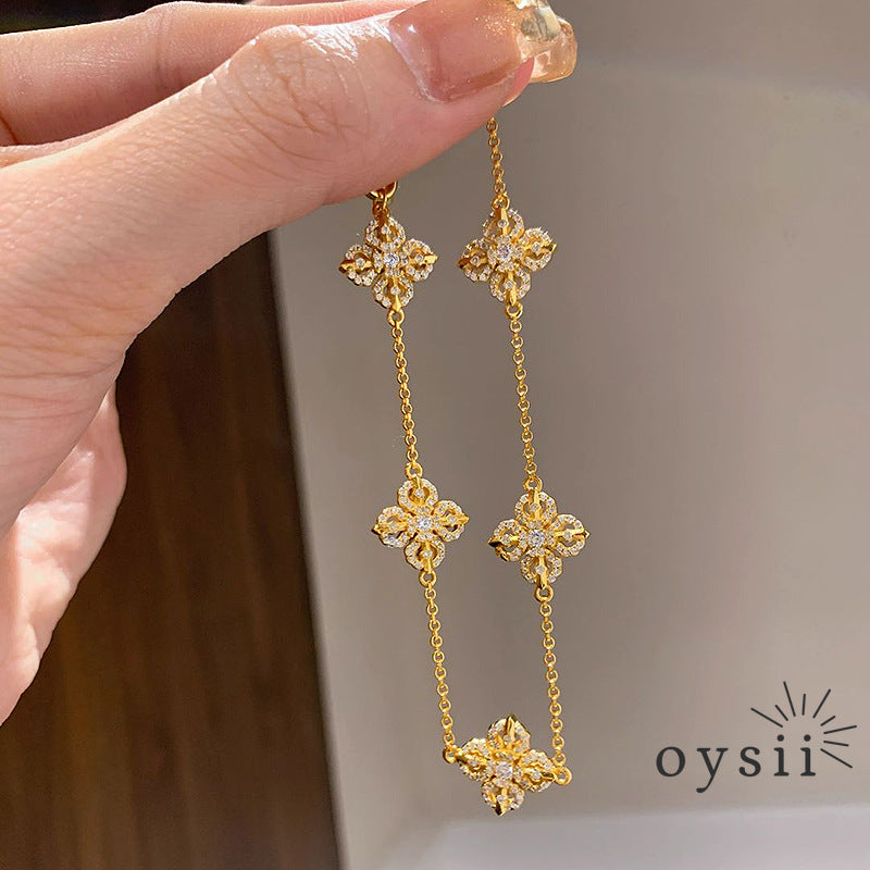 Crimson Radiance – Double-Sided Vajra Bracelet