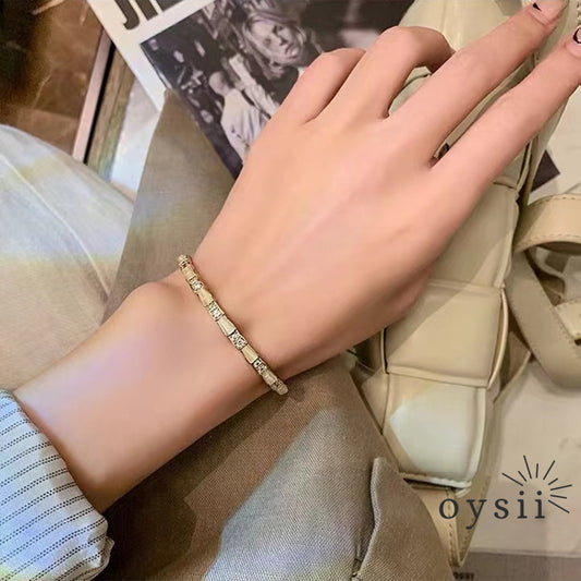 Moon Whisper – Cat Eye Bamboo Bracelet