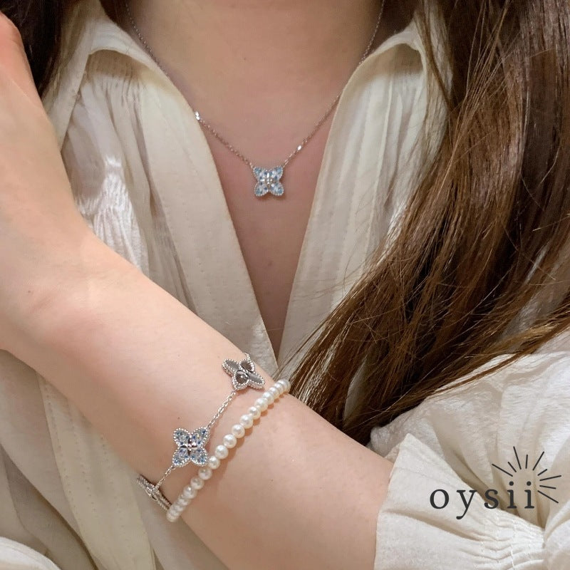 Lucky Mirage – Four-Leaf Clover Jewelry Set